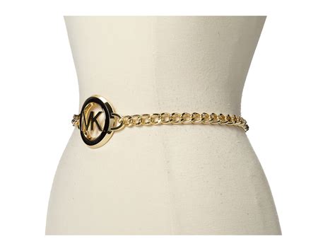 michael kors heavy ladies chain belt|michael kors belt price.